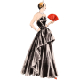 Patron Vogue 1963 robe de soirée vintage, taille 32-40, en français