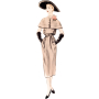 Naaipatroon Vogue 1964 Combinatie, maat 36-44, Dui/En/Fr