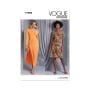 Patron Vogue 1968 robe femme, taille 34-42, en français