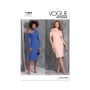 Patron Vogue 1969 robe femme, taille 34-42, en français