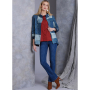 Naaipatroon Vogue 1970 jas, maat 34-42, Dui/En/Fr