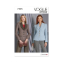 Naaipatroon Vogue 1972 blazer, maat 32-40, Dui/En/Fr