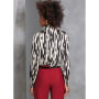 Naaipatroon Vogue 1973 blouse, maat 32-40 Dui/En/Fr