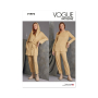 Naaipatroon Vogue 1975 combination, maat 34-42 Dui/En/Fr