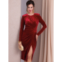 Naaipatroon Vogue 1981 jurk, maat 32-40, Dui/En/Fr