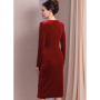 Naaipatroon Vogue 1981 jurk, maat 32-40, Dui/En/Fr
