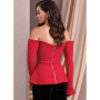 Naaipatroon Vogue 1984 top, maat 44-52, Dui/En/Fr
