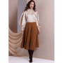 Naaipatroon Vogue 1985 top, maat 30-38, Dui/En/Fr
