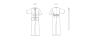 Naaipatroon Vogue 1994 designer jumpsuit, maat 32-40 Dui/En/Fr
