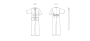 Naaipatroon Vogue 1994 designer jumpsuit, maat 42-50 Dui/En/Fr