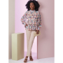Naaipatroon Vogue 2011 top, maat 34-42, Dui/En/Fr