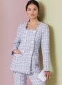 Naaipatroon Vogue 2017 combination, maat 34-42 Dui/En/Fr
