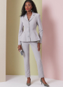 Naaipatroon Vogue 2018 combination, maat 30-38 Dui/En/Fr
