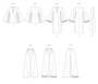 Naaipatroon Vogue 2020 combination, maat 34-42 Dui/En/Fr