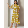 Naaipatroon Vogue 2024 Jurk, maat 32-40 Dui/En/Fr
