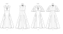 Naaipatroon Vogue 2025 Jurk, maat 34-42 Dui/En/Fr