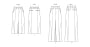 Naaipatroon Vogue 2032 Rok, maat 34-42 Dui/En/Fr