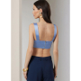 Naaipatroon Vogue 2037 Shirt, Crop Top en Broek , maat 34-52 Dui/En/Fr