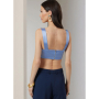 Naaipatroon Vogue 2037 Shirt, Crop Top en Broek , maat 44-52 Dui/En/Fr