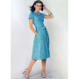 Naaipatroon Vogue 2040 Vintage Jurk, maat 32-40 Dui/En/Fr