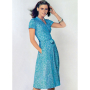 Naaipatroon Vogue 2040 Vintage Jurk, maat 42-50 Dui/En/Fr