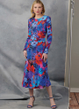 Naaipatroon Vogue 2043 Dames Jurk, maat 32-40 Dui/En/Fr