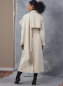 Naaipatroon Vogue 2055 Dames Trench Coats, maat 34-42 Dui/En/Fr