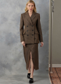 Naaipatroon Vogue 2056 Dames Jas en Rok, maat 34-42 Dui/En/Fr