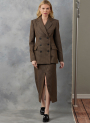 Naaipatroon Vogue 2056 Dames Jas en Rok, maat 44-52 Dui/En/Fr