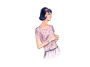 Pattern Vogue 9187 Top, Dui/En/Fr
