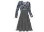 Pattern Vogue 9202 Misses' Jurk, Dui/En/Fr