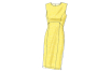 Pattern Vogue 9202 Misses' Jurk, Dui/En/Fr