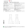 Patron Vogue 9236 robe, taille 32-40, en français