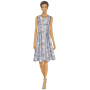 Patron Vogue 9236 robe, taille 40-48, en français