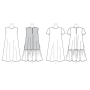 Patron Vogue 9237 robe, taille 32-40, en français