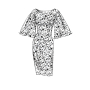 Patron Vogue 9239 robe, taille 32-40, en français