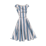 Patron Vogue 9239 robe, taille 32-40, en français