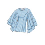 Naaipatroon Vogue 9243 blouse, maat 32-40, Dui/En