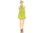Naaipatroon Vogue 9259 Jurk, Dui/En/Fr