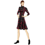 Patron Vogue 9264 robe taille 32-40, en français