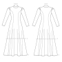 Patron Vogue 9264 robe taille 32-40, en français