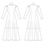 Patron Vogue 9264 robe taille 40-48, en français