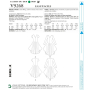 Pattern Vogue 9268 Dress, maat one size, Dui/En/Fr