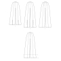 Pattern Vogue 9282 Broek, One Size, Dui/En