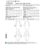 Naaipatroon Vogue 9325 jurk, Dui/En/Fr