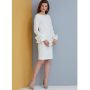 Naaipatroon Vogue 9325 jurk, Dui/En/Fr