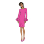 Naaipatroon Vogue 9325 jurk, Dui/En/Fr