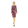Naaipatroon Vogue 9325 jurk, Dui/En/Fr