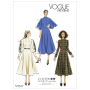 Naaipatroon Vogue 9327 jurk, Dui/En/Fr