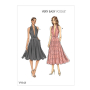 Patron Vogue 9343 robe, taille 40-48, en français